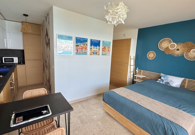 Studio a Menton - Monolocale con bellissima vista mare