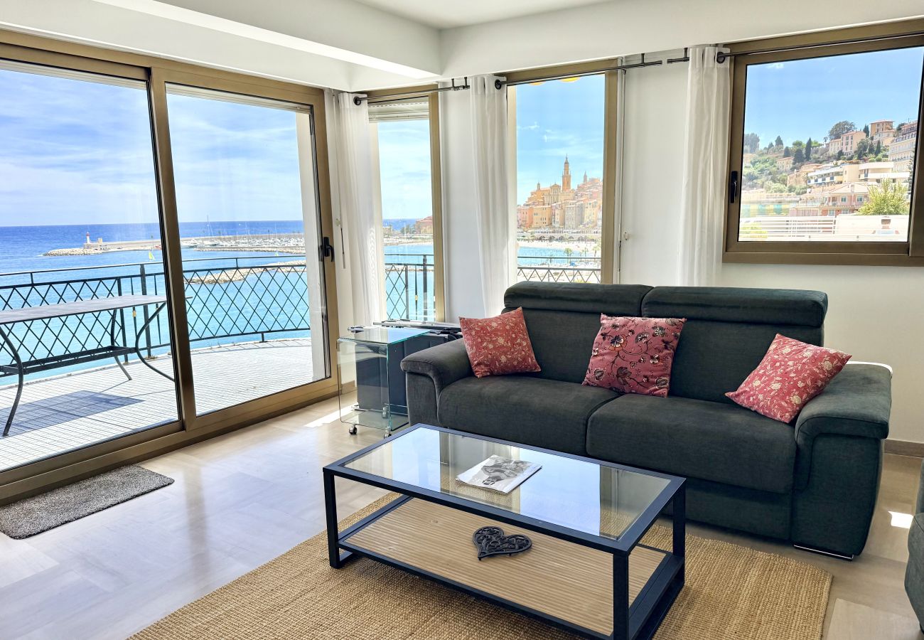Appartamento a Menton - Vista Mare da sogno nella residenza Santa Maria