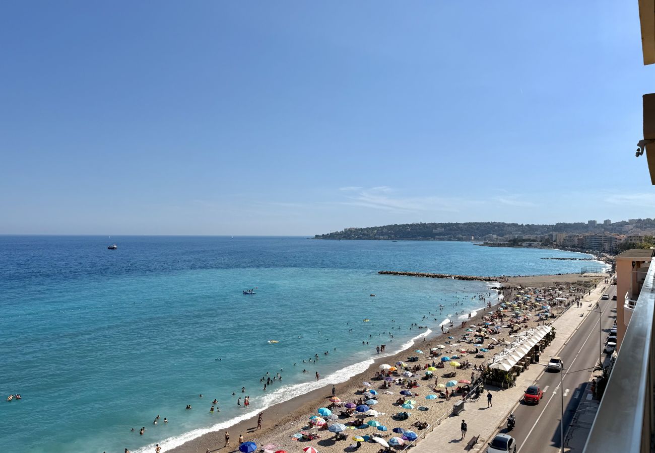 Studio a Menton - Ultimo piano con vista mare spettacolare