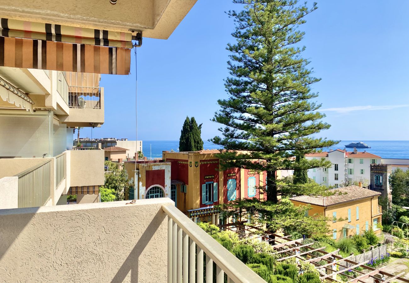 Studio a Menton - Studio vista mare al Fontana Rosa
