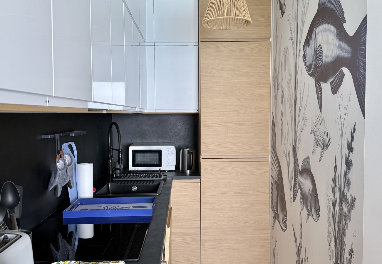 Studio a Menton - Monolocale con bellissima vista mare