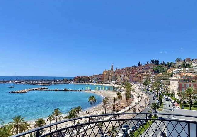 Appartement à Menton - Merveilleuse vue mer au Santa Maria Appartement à Menton - Merveilleuse vue mer au Santa Maria