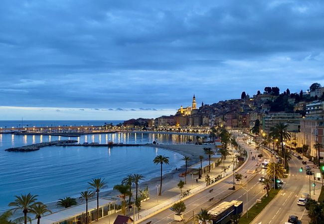 Appartement à Menton - Merveilleuse vue mer au Santa Maria Appartement à Menton - Merveilleuse vue mer au Santa Maria