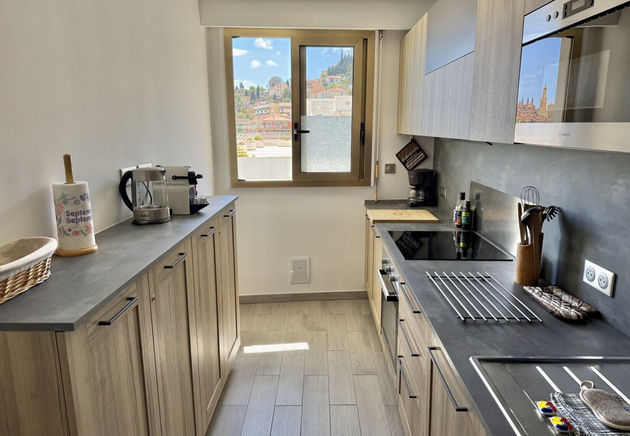 Appartement à Menton - Merveilleuse vue mer au Santa Maria