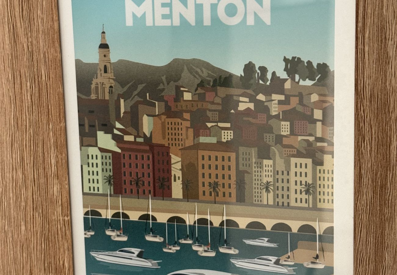 Studio à Menton - Charmant Studio avec piscine au Victoria Palace