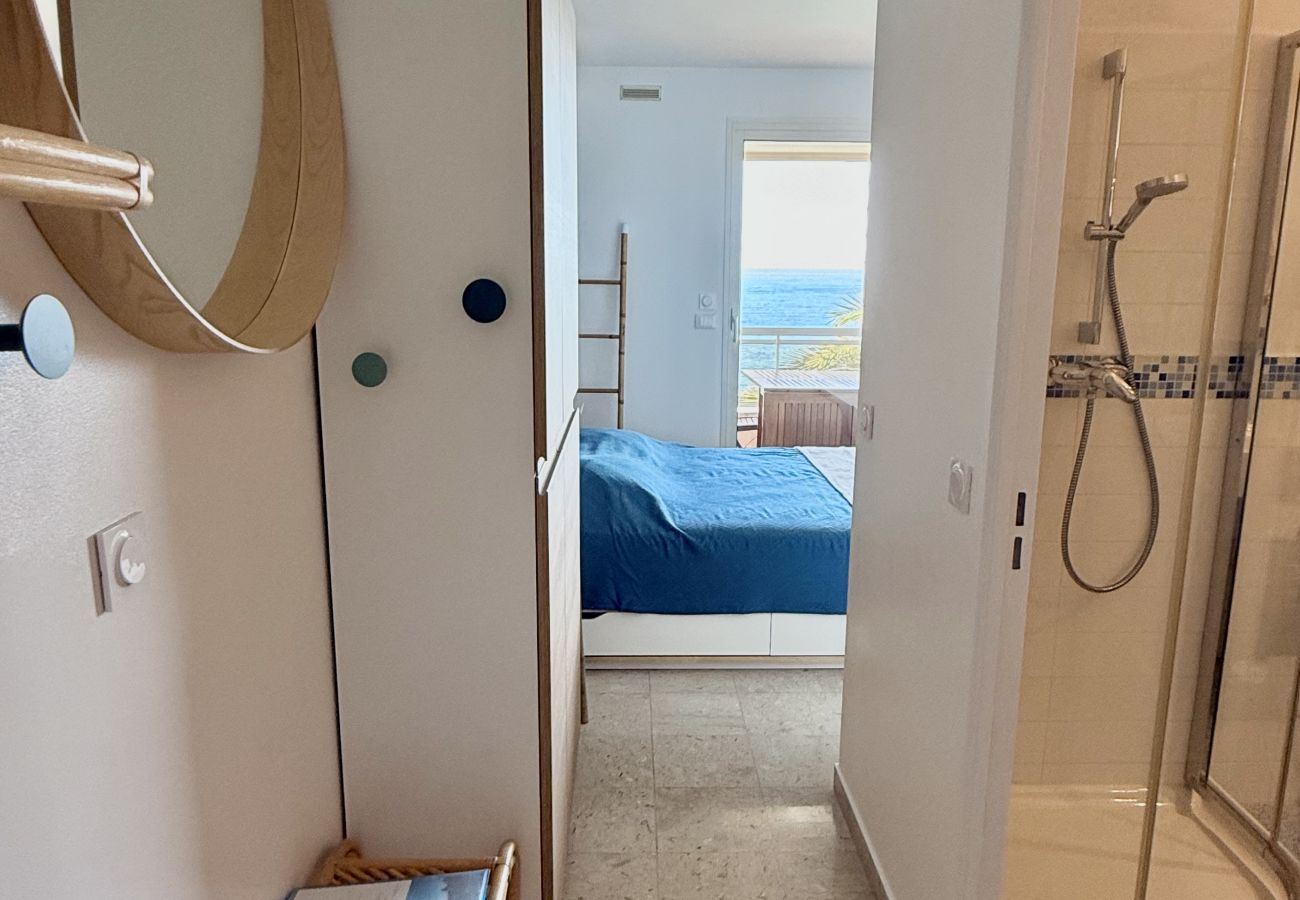 Studio à Menton - Studio avec magnifique vue mer