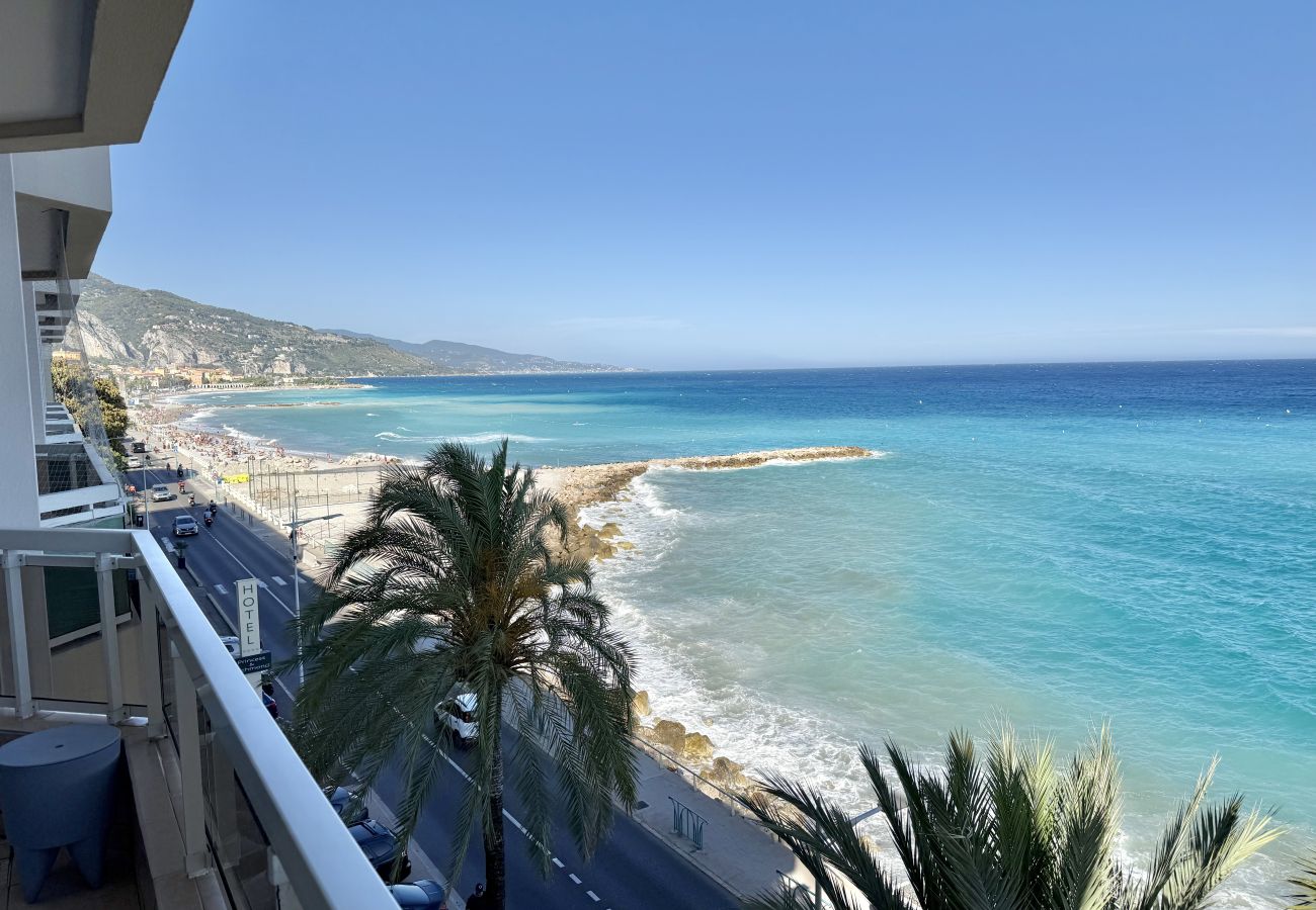 Studio à Menton - Studio avec magnifique vue mer