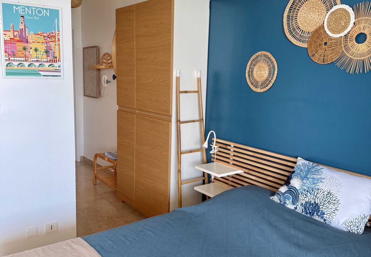 Studio à Menton - Studio avec magnifique vue mer
