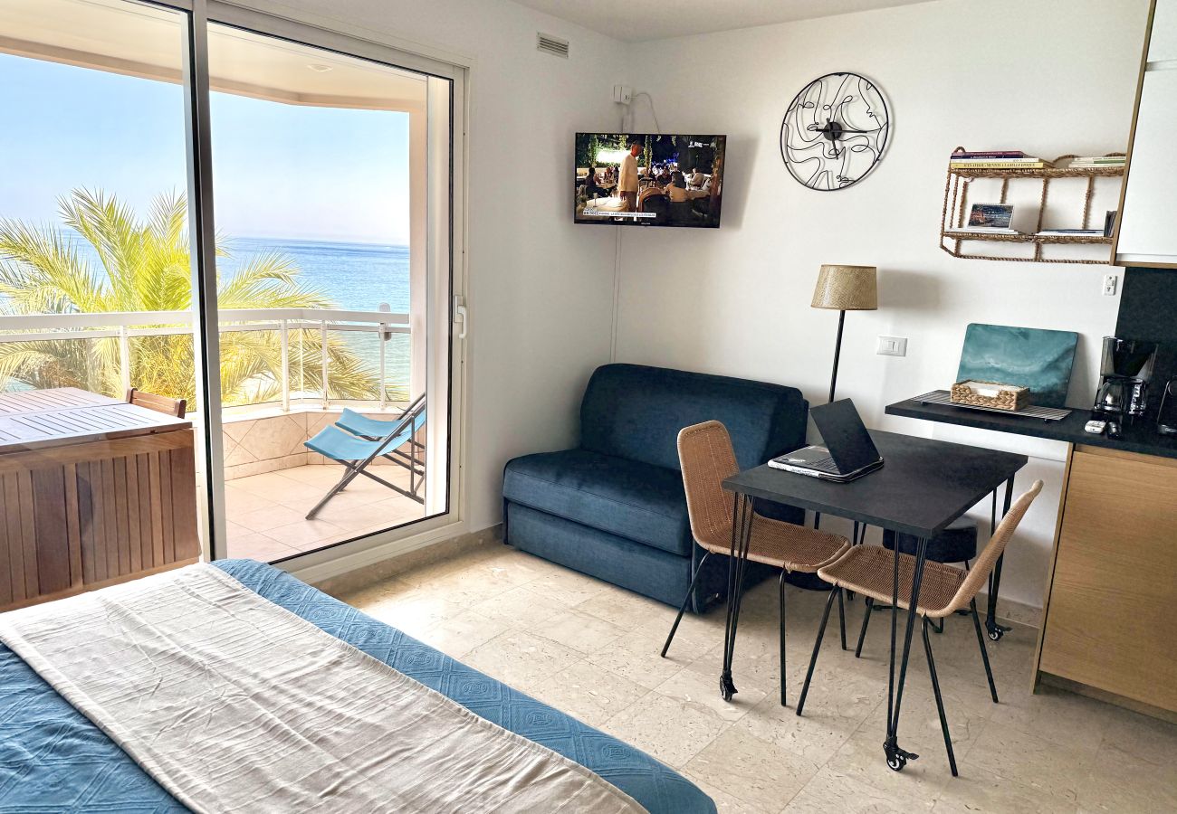 Studio à Menton - Studio avec magnifique vue mer