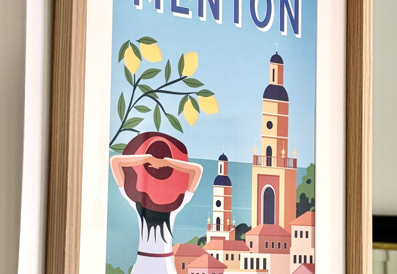 Studio à Menton - Charmant studio au centre de Menton - Victoria Beach